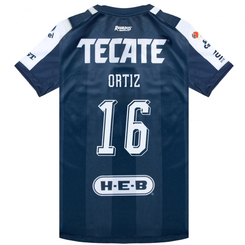 Danxen Homme Maillot Celso Ortiz #16 Bleu Encre Blanc Rouge Tenues Domicile 2026/27 T-Shirt