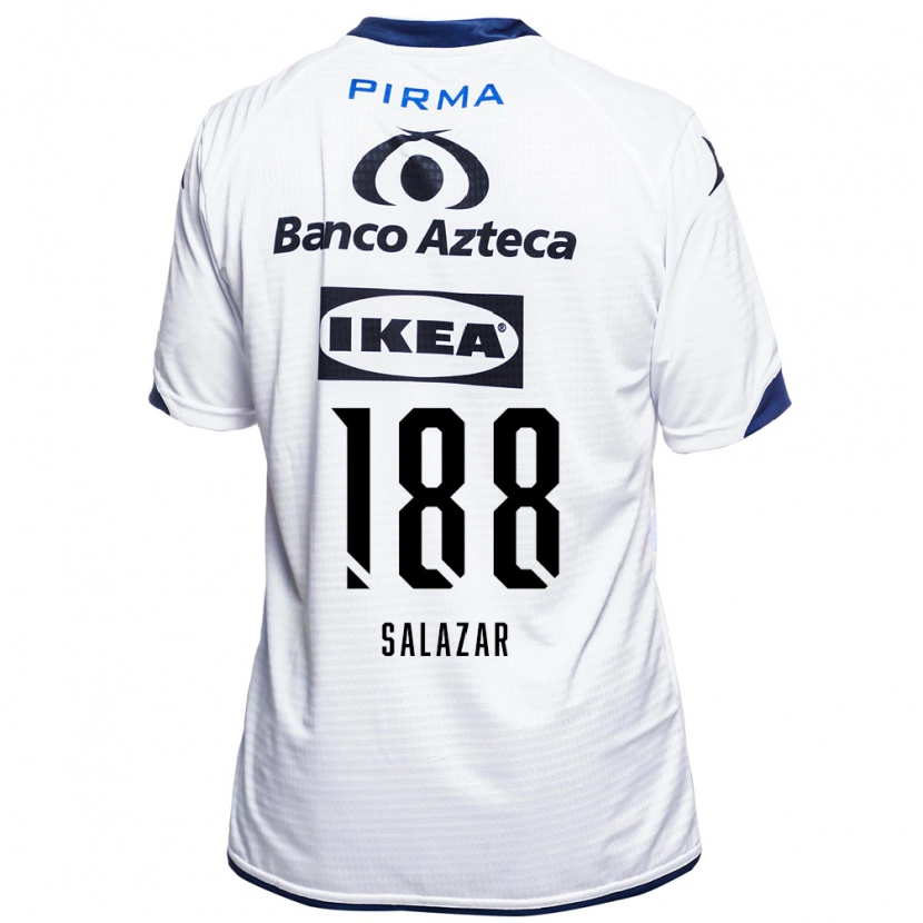 Danxen Homme Maillot Ronaldo Salazar #188 Blanc Noir Bleu Tenues Domicile 2026/27 T-Shirt