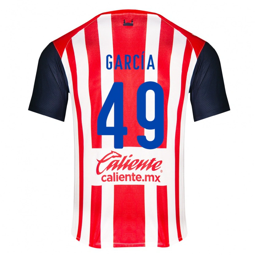 Danxen Homme Maillot Gilberto García #49 Rouge Noir Blanc Tenues Domicile 2026/27 T-Shirt