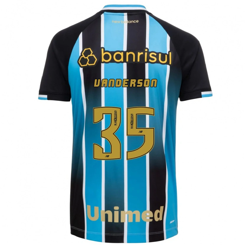 Danxen Homme Maillot Vanderson #35 Bleu Marron Noir Tenues Domicile 2026/27 T-Shirt