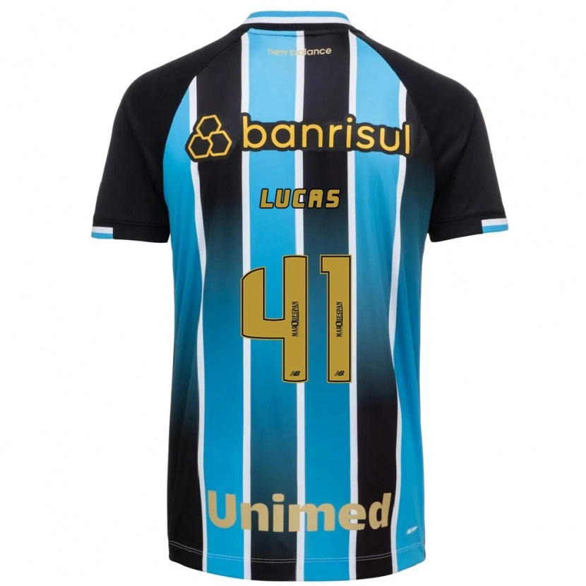 Danxen Homme Maillot Pedro Lucas #41 Bleu Marron Noir Tenues Domicile 2026/27 T-Shirt