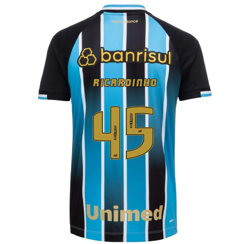 Danxen Homme Maillot Ricardinho #45 Bleu Marron Noir Tenues Domicile 2026/27 T-Shirt
