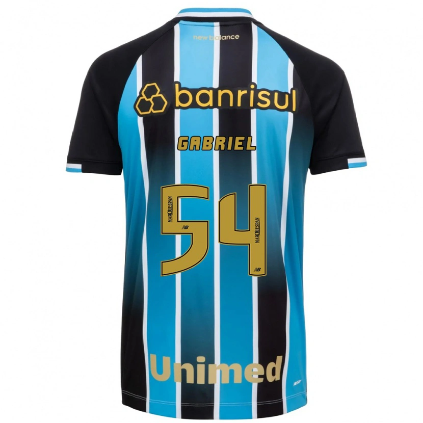 Danxen Homme Maillot Pedro Gabriel #54 Bleu Marron Noir Tenues Domicile 2026/27 T-Shirt