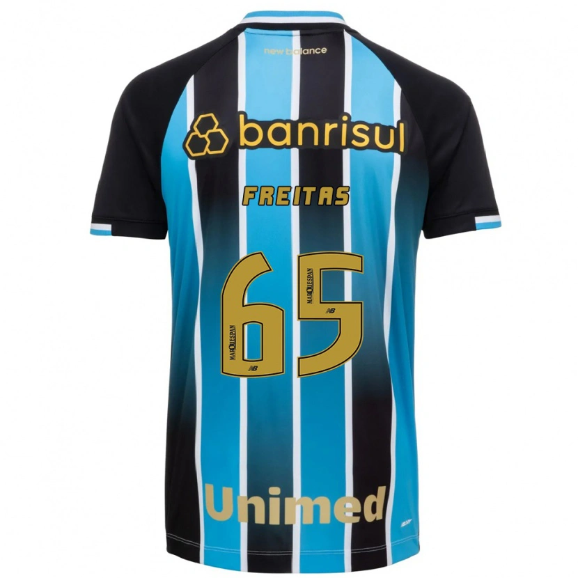 Danxen Homme Maillot Riquelme Freitas Dos Santos #65 Bleu Marron Noir Tenues Domicile 2026/27 T-Shirt