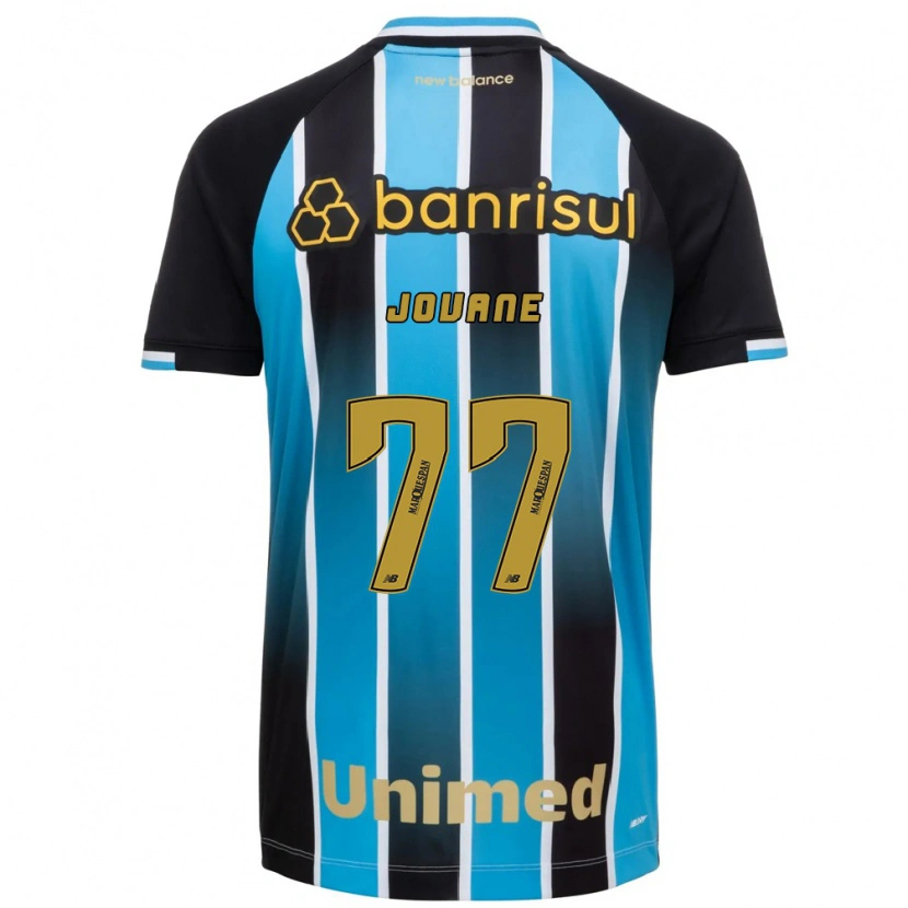 Danxen Homme Maillot Jovane Cabral #77 Bleu Marron Noir Tenues Domicile 2026/27 T-Shirt