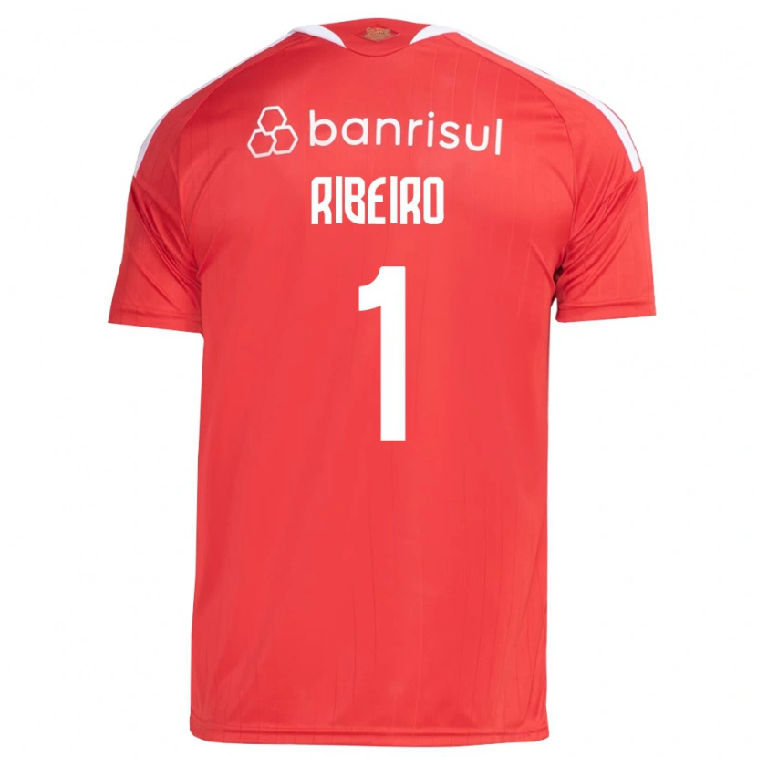 Danxen Homme Maillot Mari Ribeiro #1 Rouge Blanc Tenues Domicile 2026/27 T-Shirt