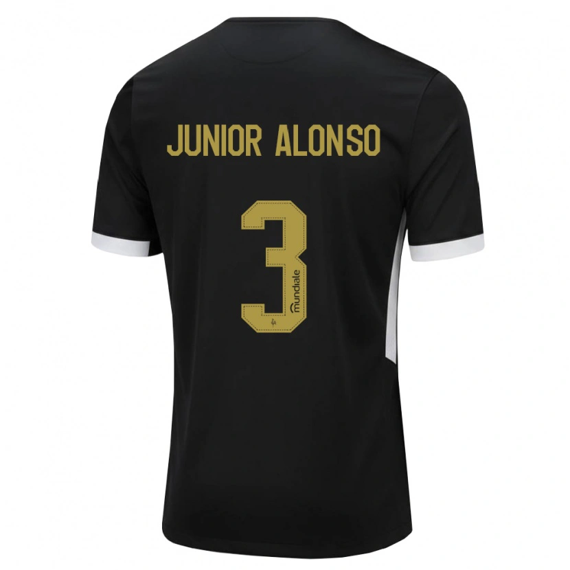 Danxen Homme Maillot Junior Alonso #3 Noir Blanc Jaune Tenues Domicile 2026/27 T-Shirt