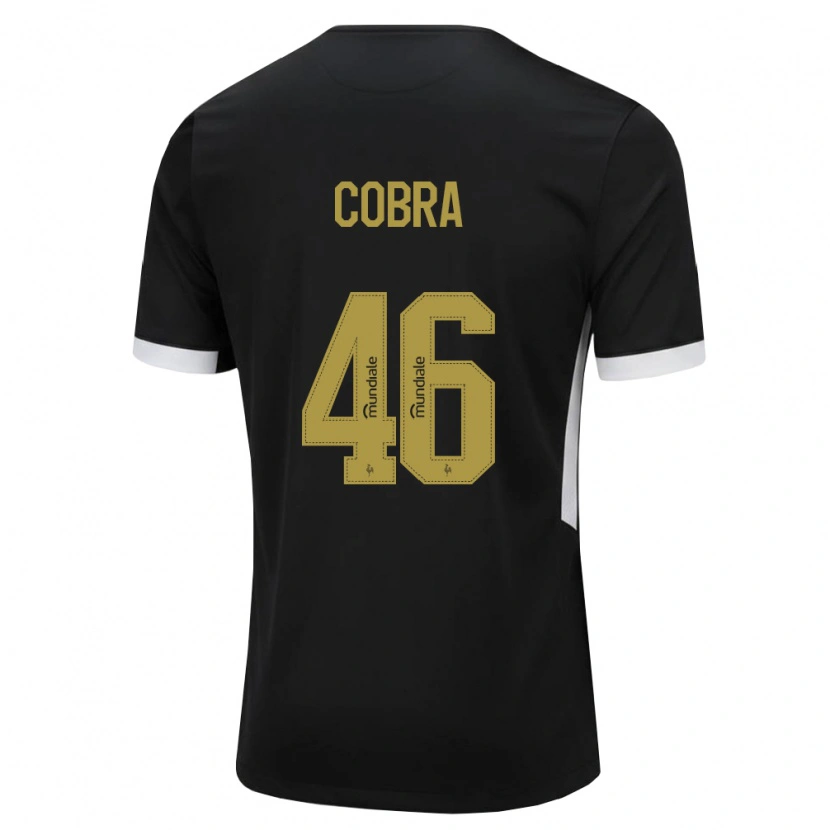 Danxen Homme Maillot Pedro Cobra #46 Noir Blanc Jaune Tenues Domicile 2026/27 T-Shirt