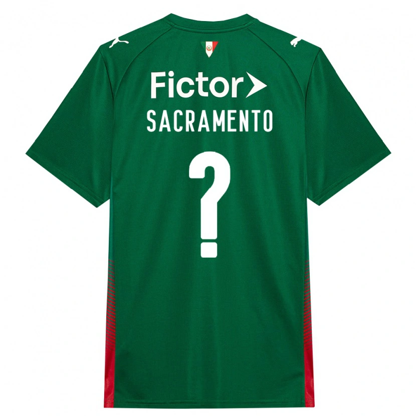 Danxen Homme Maillot Wendell Sacramento #0 Vert Rouge Blanc Tenues Domicile 2026/27 T-Shirt