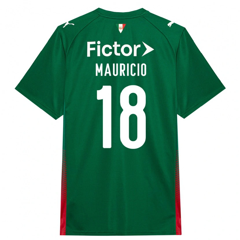 Danxen Homme Maillot Mauricio Magalhães Prado #18 Vert Rouge Blanc Tenues Domicile 2026/27 T-Shirt