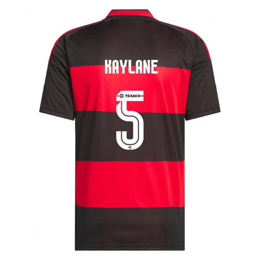 Danxen Homme Maillot Kaylane #5 Rouge Noir Blanc Tenues Domicile 2026/27 T-Shirt