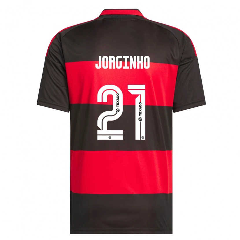Danxen Homme Maillot Jorginho #21 Rouge Noir Blanc Tenues Domicile 2026/27 T-Shirt