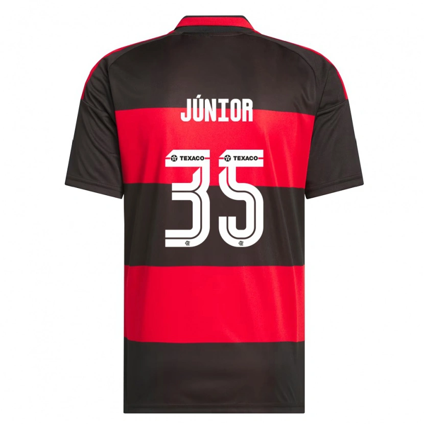 Danxen Homme Maillot Kaylaine Júnior #35 Rouge Noir Blanc Tenues Domicile 2026/27 T-Shirt