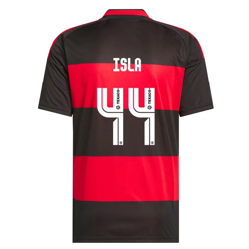 Danxen Homme Maillot Mauricio Isla #44 Rouge Noir Blanc Tenues Domicile 2026/27 T-Shirt