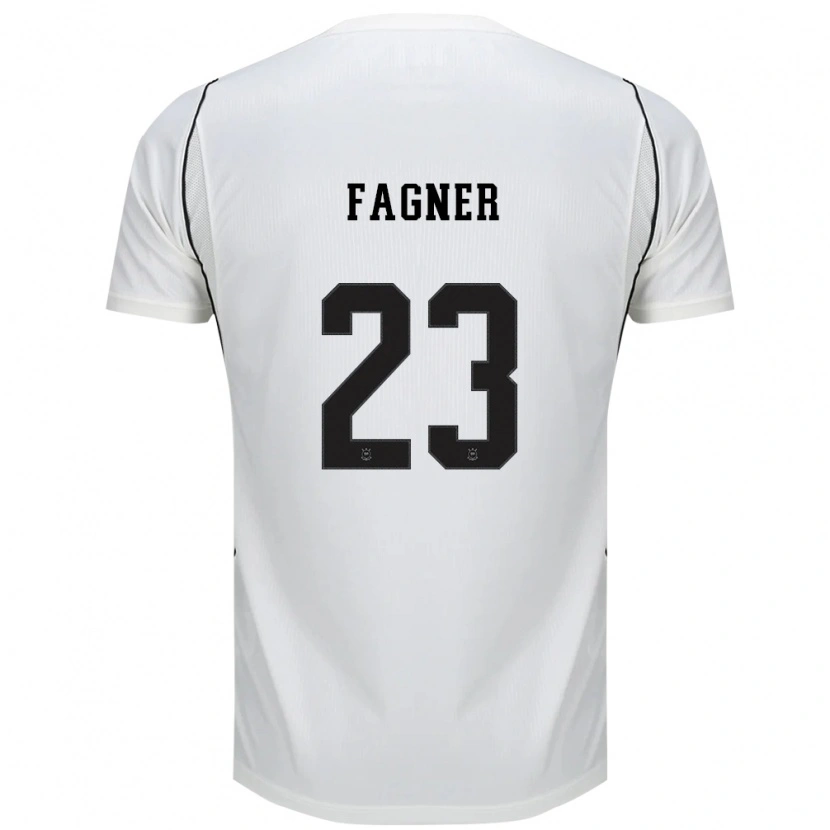 Danxen Homme Maillot Fagner #23 Blanc Noir Rouge Tenues Domicile 2026/27 T-Shirt