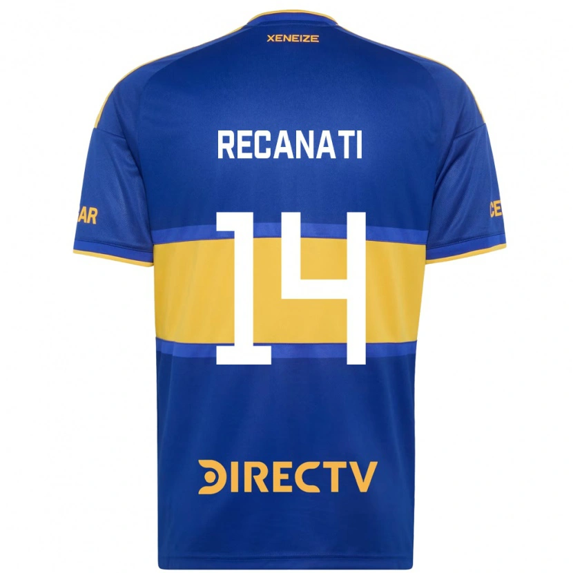 Danxen Homme Maillot Bianca Recanati #14 Bleu Royal Jaune Tenues Domicile 2026/27 T-Shirt