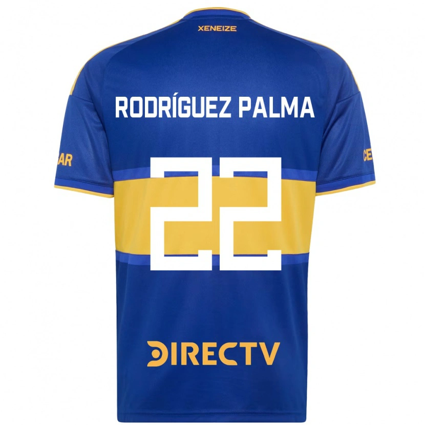 Danxen Homme Maillot Joaquina Rodríguez Palma #22 Bleu Royal Jaune Tenues Domicile 2026/27 T-Shirt