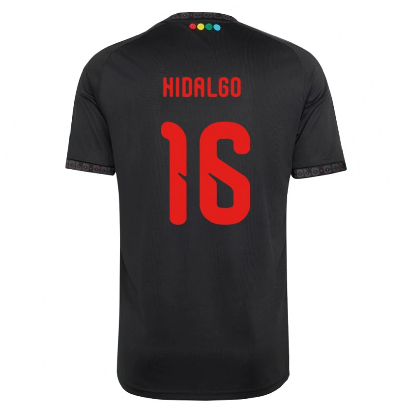 Danxen Homme Maillot Fernanda Hidalgo #16 Noir Rouge Tenues Extérieur 2026/27 T-Shirt