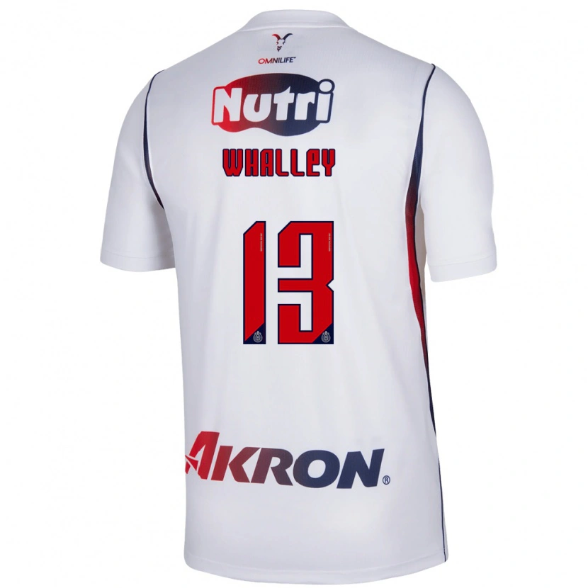 Danxen Homme Maillot Óscar Whalley #13 Blanc Bleu Marine Rouge Tenues Extérieur 2026/27 T-Shirt