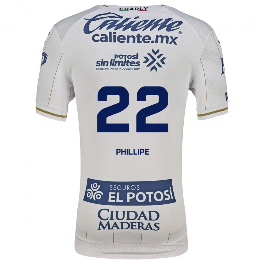 Danxen Homme Maillot Yan Phillipe #22 Blanc Bleu Tenues Extérieur 2026/27 T-Shirt