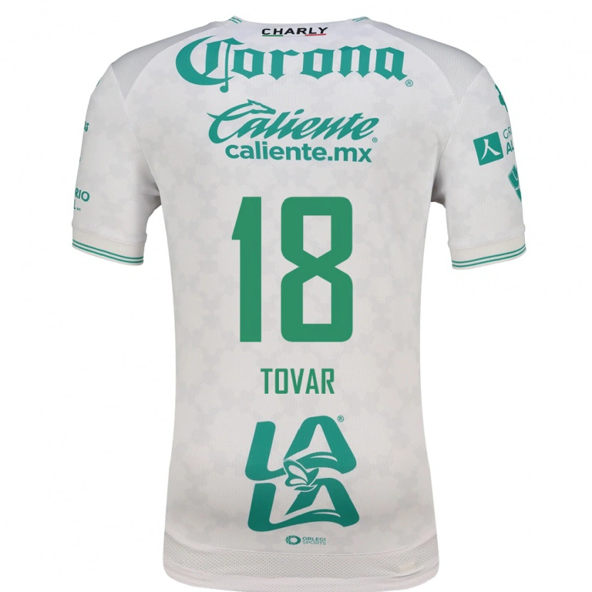 Danxen Homme Maillot Arlett Tovar #18 Vert Clair Blanc Tenues Extérieur 2026/27 T-Shirt
