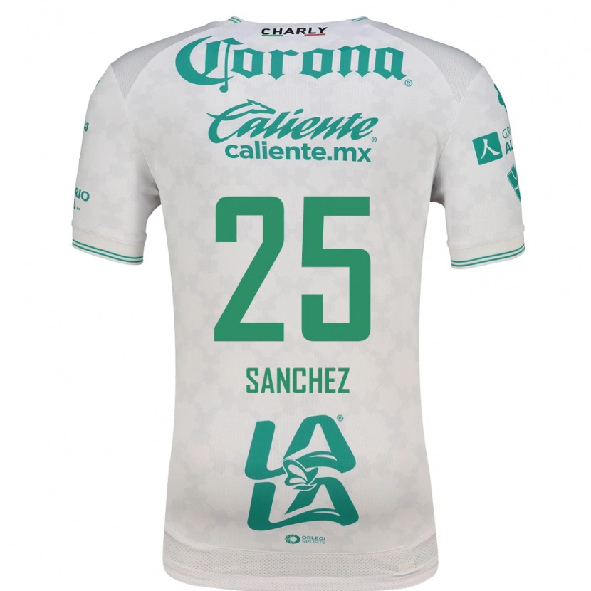 Danxen Homme Maillot Felipe Sánchez #25 Vert Clair Blanc Tenues Extérieur 2026/27 T-Shirt