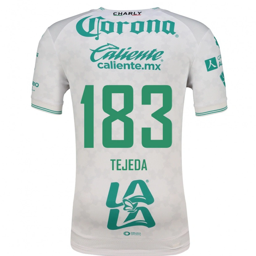 Danxen Homme Maillot Juan Tejeda #183 Vert Clair Blanc Tenues Extérieur 2026/27 T-Shirt