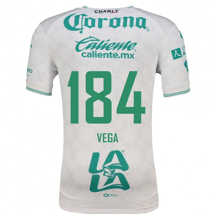 Danxen Homme Maillot Luis Vega #184 Vert Clair Blanc Tenues Extérieur 2026/27 T-Shirt