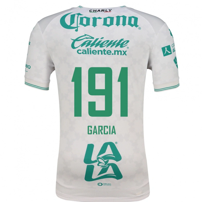 Danxen Homme Maillot Kevin García #191 Vert Clair Blanc Tenues Extérieur 2026/27 T-Shirt