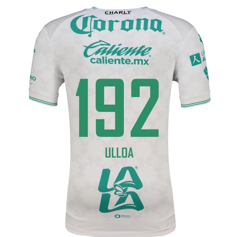 Danxen Homme Maillot José Ulloa #192 Vert Clair Blanc Tenues Extérieur 2026/27 T-Shirt