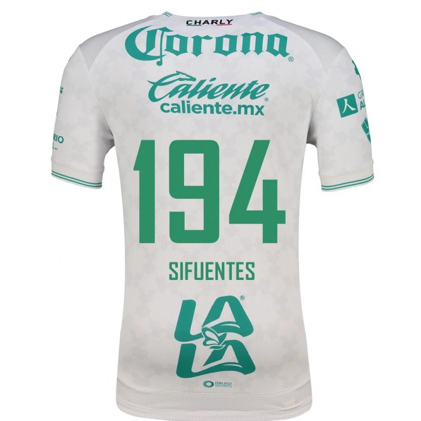 Danxen Homme Maillot José Manuel Sifuentes #194 Vert Clair Blanc Tenues Extérieur 2026/27 T-Shirt