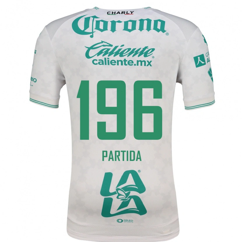 Danxen Homme Maillot Alejandro Partida #196 Vert Clair Blanc Tenues Extérieur 2026/27 T-Shirt