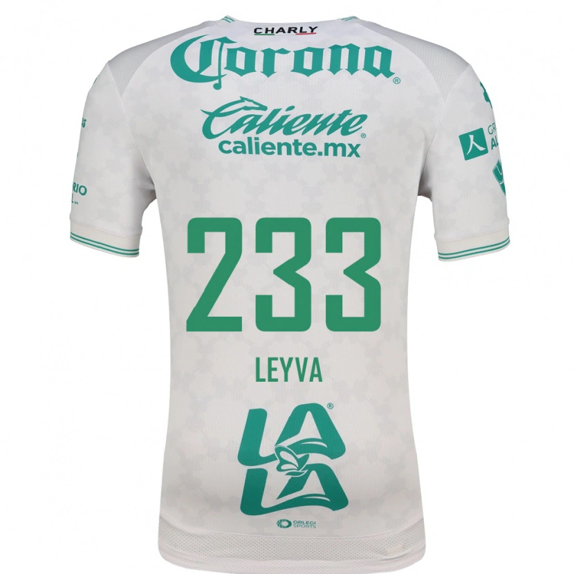 Danxen Homme Maillot Axel Leyva #233 Vert Clair Blanc Tenues Extérieur 2026/27 T-Shirt