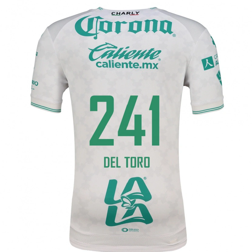 Danxen Homme Maillot Pavel Del Toro #241 Vert Clair Blanc Tenues Extérieur 2026/27 T-Shirt