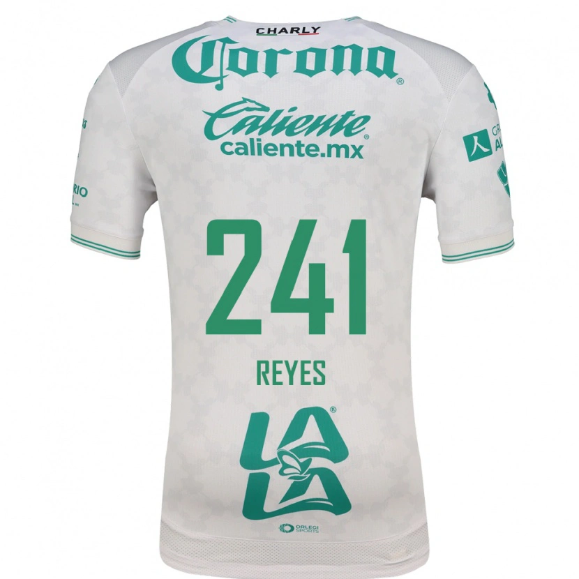 Danxen Homme Maillot Julio Reyes #241 Vert Clair Blanc Tenues Extérieur 2026/27 T-Shirt