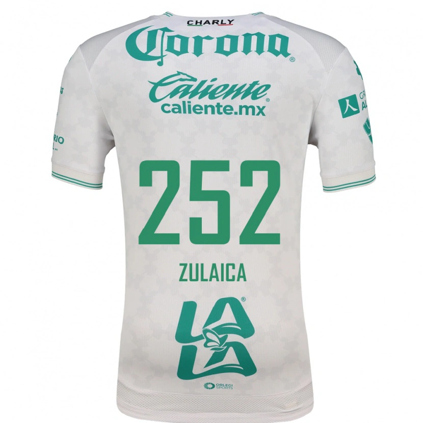 Danxen Homme Maillot José Zulaica #252 Vert Clair Blanc Tenues Extérieur 2026/27 T-Shirt