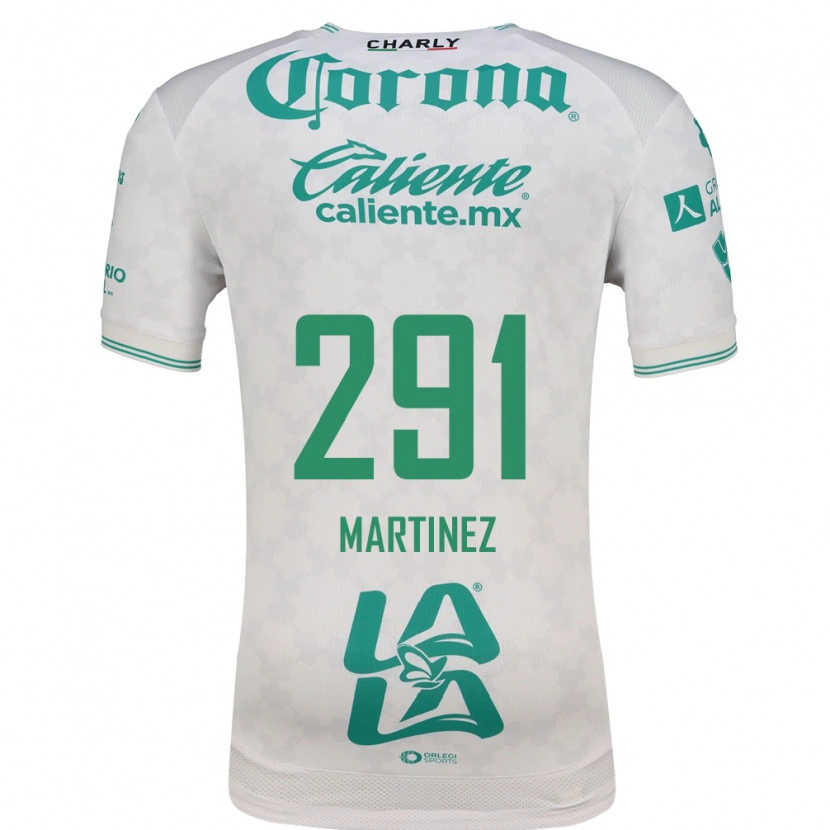 Danxen Homme Maillot Leonardo Martínez #291 Vert Clair Blanc Tenues Extérieur 2026/27 T-Shirt