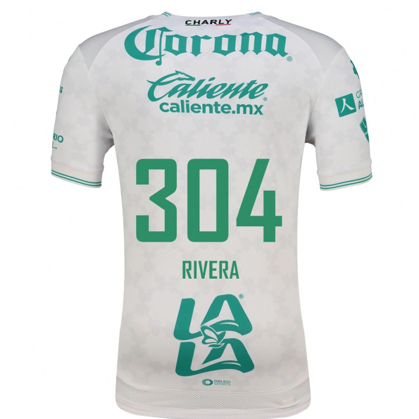 Danxen Homme Maillot Jorge Rivera #304 Vert Clair Blanc Tenues Extérieur 2026/27 T-Shirt