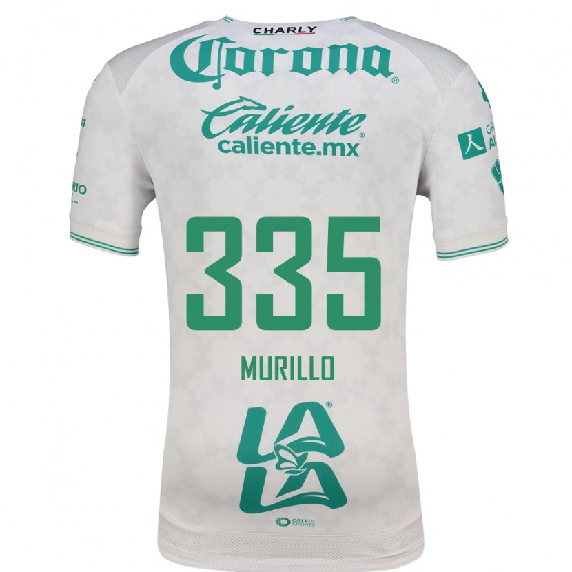 Danxen Homme Maillot Doryan Murillo #335 Vert Clair Blanc Tenues Extérieur 2026/27 T-Shirt