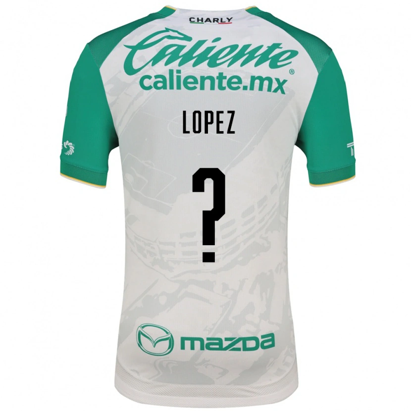 Danxen Homme Maillot Nicolas Lopez #0 Vert Clair Blanc Tenues Extérieur 2026/27 T-Shirt