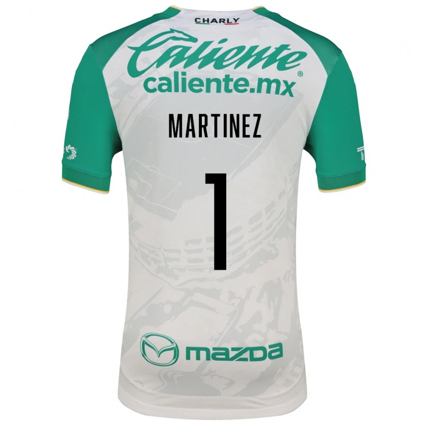 Danxen Homme Maillot Angeles Martínez #1 Vert Clair Blanc Tenues Extérieur 2026/27 T-Shirt