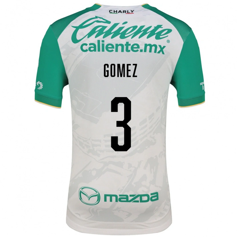 Danxen Homme Maillot Karen Gómez #3 Vert Clair Blanc Tenues Extérieur 2026/27 T-Shirt