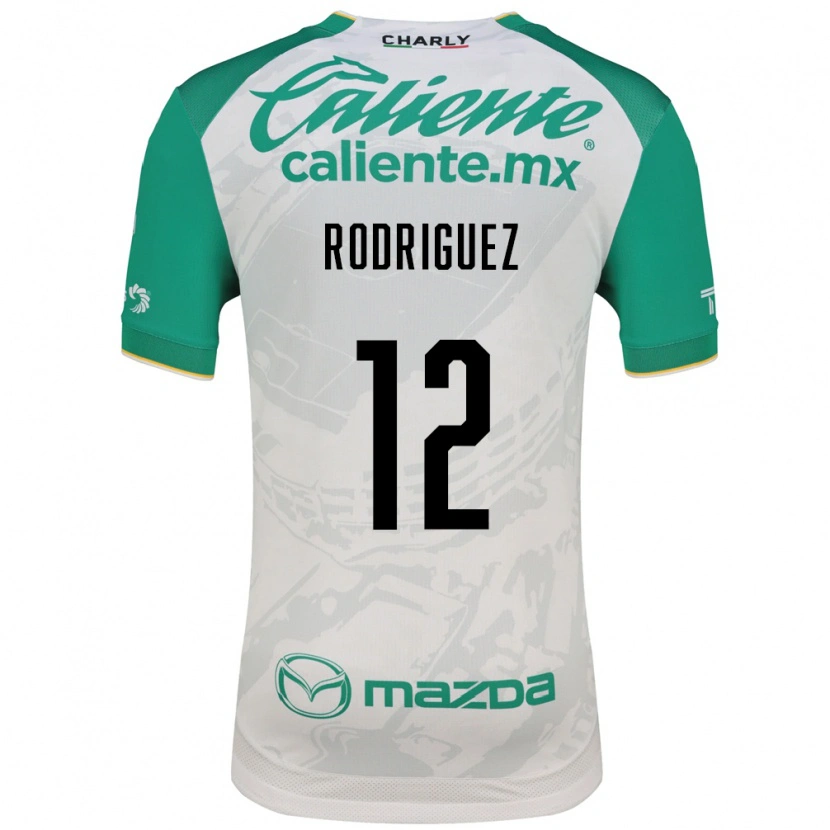Danxen Homme Maillot Lixy Rodríguez #12 Vert Clair Blanc Tenues Extérieur 2026/27 T-Shirt