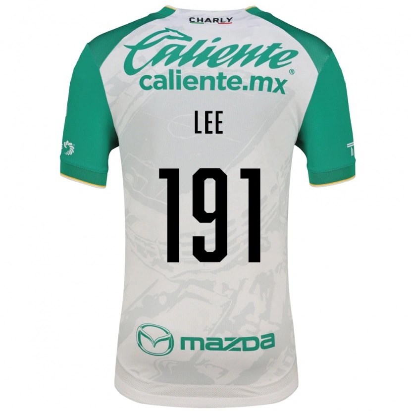 Danxen Homme Maillot Luis Lee #191 Vert Clair Blanc Tenues Extérieur 2026/27 T-Shirt
