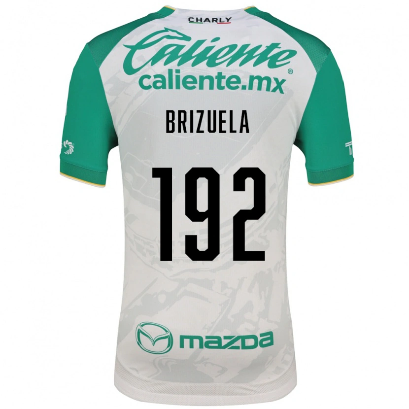 Danxen Homme Maillot Juan Brizuela #192 Vert Clair Blanc Tenues Extérieur 2026/27 T-Shirt