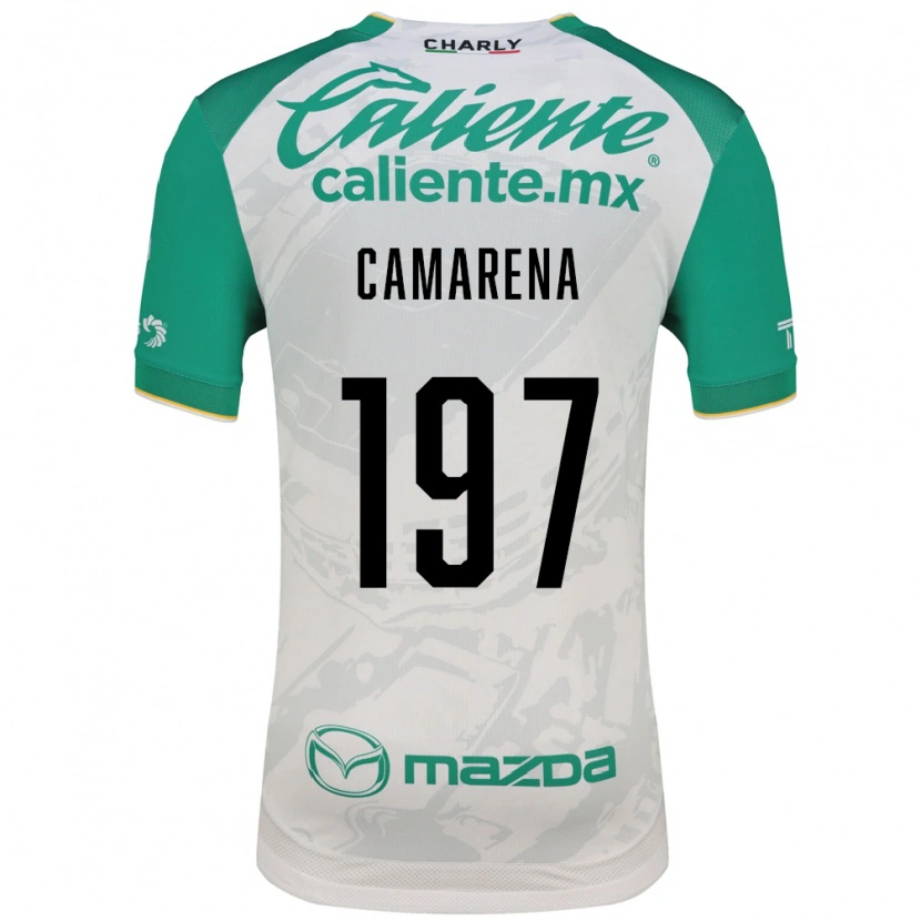 Danxen Homme Maillot Gael Camarena #197 Vert Clair Blanc Tenues Extérieur 2026/27 T-Shirt