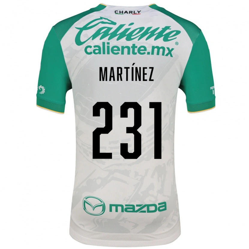 Danxen Homme Maillot Franco Martínez #231 Vert Clair Blanc Tenues Extérieur 2026/27 T-Shirt