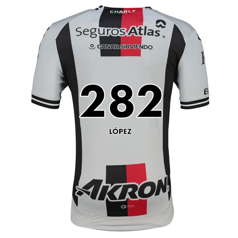 Danxen Homme Maillot Aarón López #282 Blanc Rouge Noir Tenues Extérieur 2026/27 T-Shirt