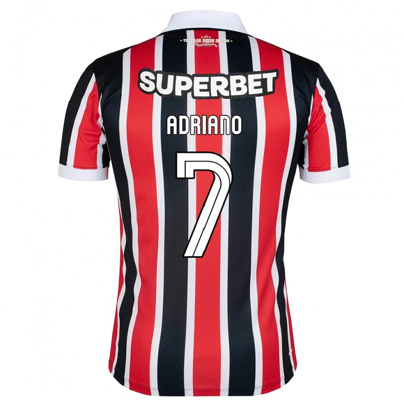 Danxen Homme Maillot João Adriano #7 Rouge Blanc Noir Tenues Extérieur 2026/27 T-Shirt