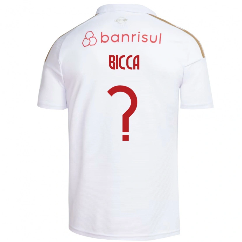 Danxen Homme Maillot Leo Bicca #0 Blanc Rouge Tenues Extérieur 2026/27 T-Shirt